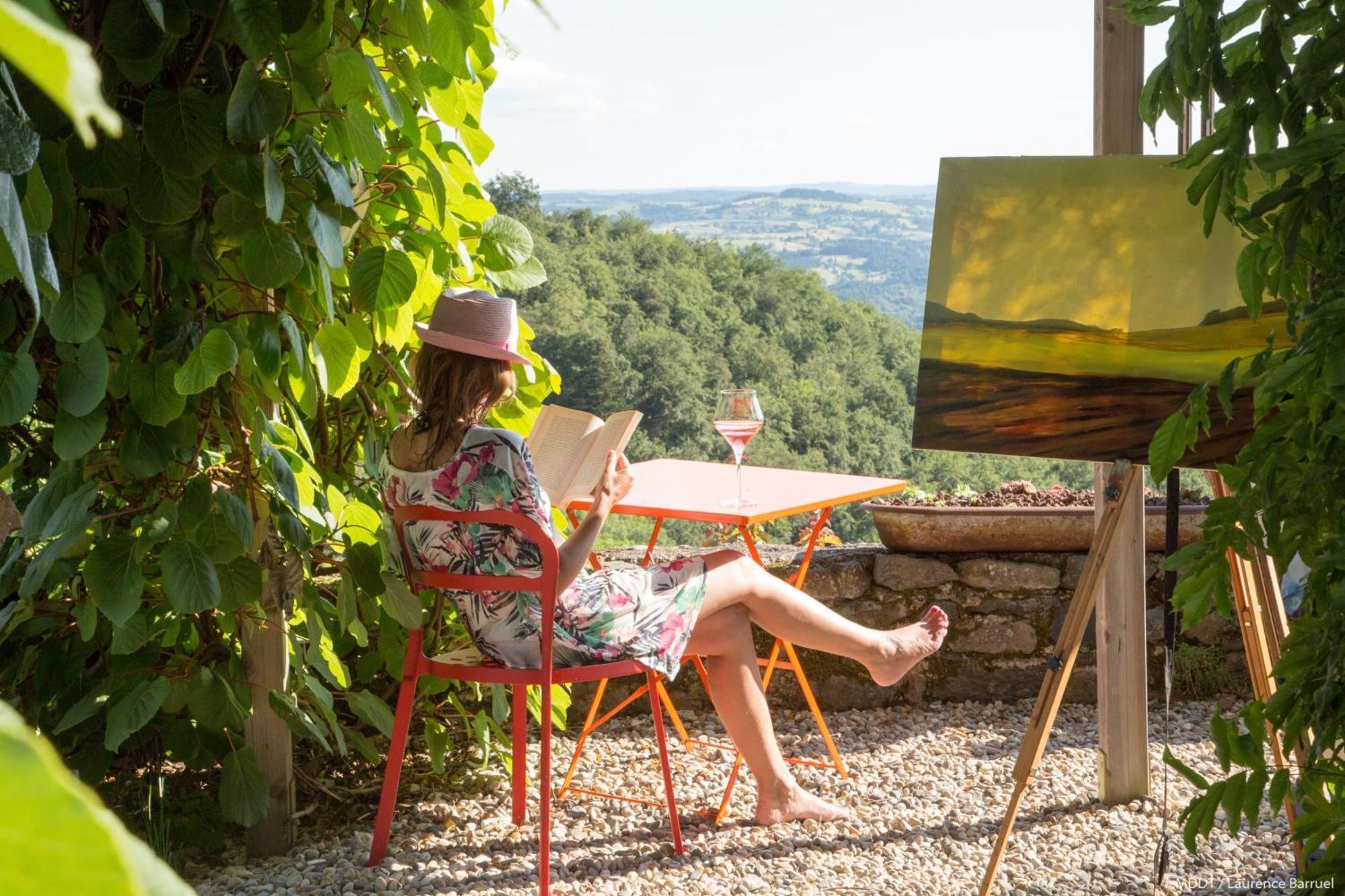 Bed and Breakfast Art Et Creation Saint-Bérain Exterior foto